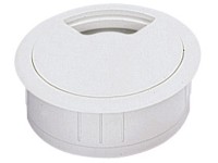 Hettich Kabeldurchlass Kunststoff Weiss Ø 60 mm