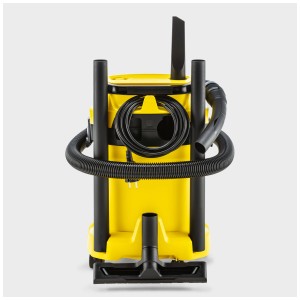 Aspirateur eau et poussière Kärcher WD 3 V-17/6/20 Car jaune et noir avec accessoires.