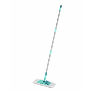 Leifheit Superduster Floor balai à poussière avec housse microfibre et manche télescopique.