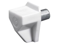 Safety Bodenträger mit Stahlstift Weiss