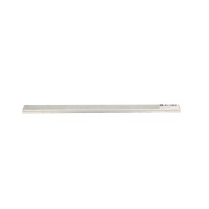 Rail profilé standard non perforé pour goulotte de câbles en acier galvanisé.
