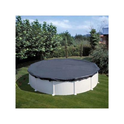 Poolcrew Winterabdeckplane für Stahlwandpool Ameland