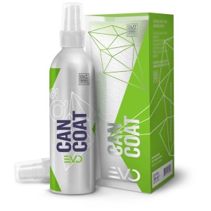 Gyeon Q² CanCoat EVO 200ml revêtement céramique pour l'entretien auto, flacon et emballage.