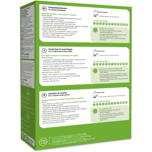 GROW by OBI acceleratore di compostaggio, confezione da 2,5 kg per compostaggio rapido.