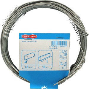 Conacord Filo di ferro zincato Ø 1,8 mm x 10 m