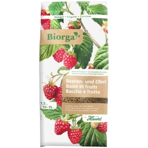 Hauert Biorga Beeren- und Obstdünger 1,5kg für gesunde Pflanzen.