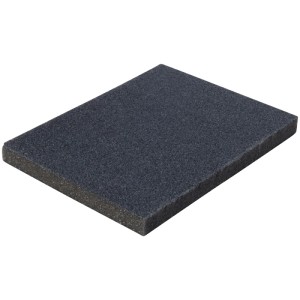 Wolfcraft Schleifschwamm, Körnung 120, für Farbe, Lack, Holz und Metall.