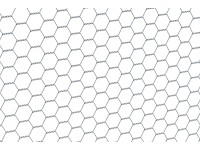 Gah Alberts Sechseck-Geflecht verzinkt / Höhe 1 m / Länge 25 m