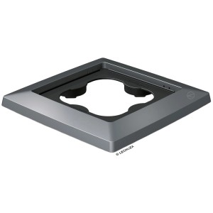 Lechuza Rolluntersetzer Cubico 30, antracite metallizzato, 32x32 cm per fioriere.