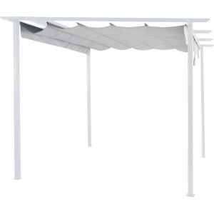 Toit gris pour pavillon Coles Bay, polyester avec protection UV.