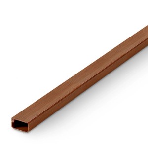 Goulotte de câbles Sapelly, 16x10 mm, longueur 2 m, pour une distribution électrique moderne.