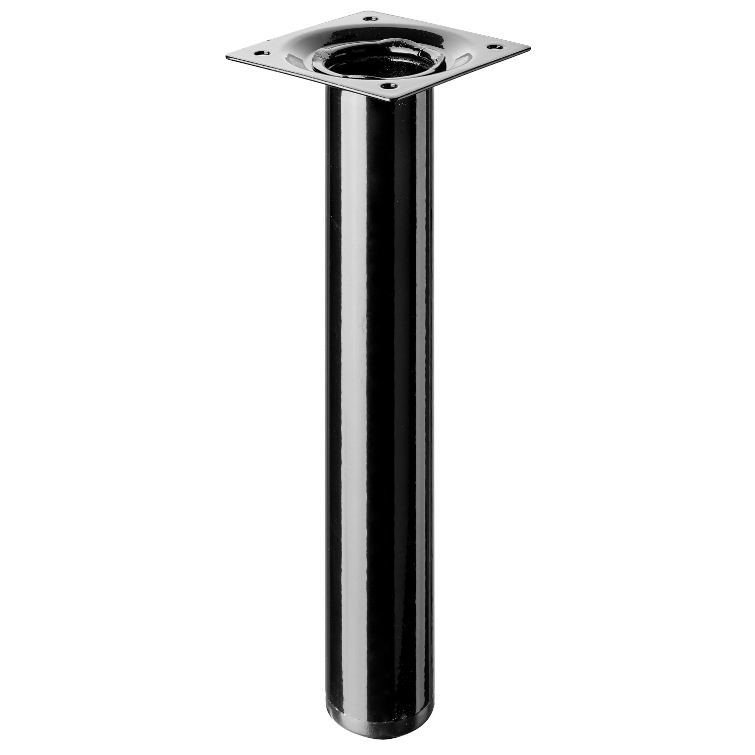 Hettich Tischbein Ø 30 x 200 mm Schwarz