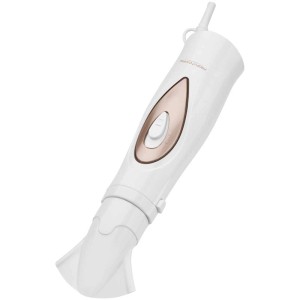 Sèche-cheveux à casque Profi Care HTH 3003, appareil de soin capillaire blanc avec embout et deux réglages.