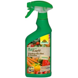 Neudorff Biokraft Vitalkur per frutta e verdura, flacone da 500ml.