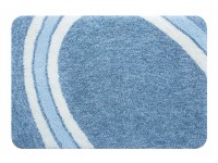 Spirella Badteppich Curve Blue 60 x 90 cm