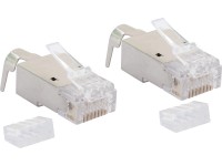 Schwaiger® Netzwerkstecker-Set CAT 6A / CAT 7 Weiss Schwaiger® Netzwerkstecker-Set CAT 6A / CAT 7 Weiss