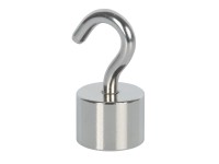 Fix-o-moll Magnethaken Neodym Silber 41 mm x Ø 20 mm / 2 Stk.