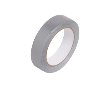 LUX Nastro in tessuto Universal Argento 25 m x 25 mm