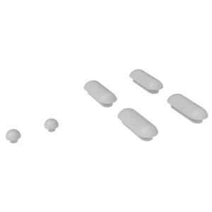 Set di tamponi di ricambio per sedile WC Domberg DB3002, accessori per sedili WC.