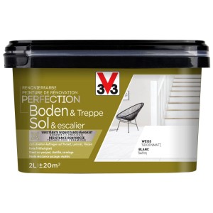 Bodenfarbe Reno Perfektion Weiss 2 l