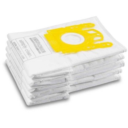 Kärcher Sac filtrant en non-tissé 5 pcs