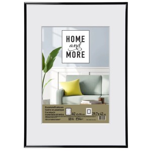 Cornice nera in plastica, 42x59,4 cm (A2), per foto e stampe artistiche.