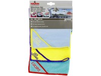 Nigrin Mikrofasertücher-Set 3-tlg.