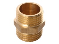 Sanitop-Wingenroth Doppelnippel Messing 1/2 Zoll