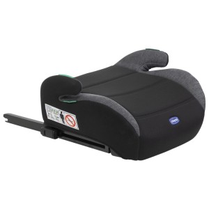 Seggiolino auto Chicco Quasar Fix i-Size Obsidian con connettori Isofix.