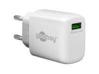 Goobay USB-Schnell-Ladeadapter Weiss 18 W