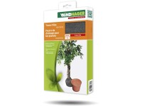 Windhager Trennvlies für Töpfe Schwarz