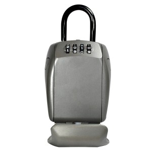 Cassetta portachiavi Master Lock Select Access 5414EURD grigia con arco e combinazione.