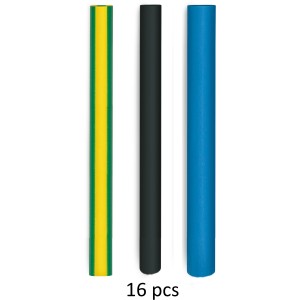 Steinel Set tubi termorestringenti per installazioni elettriche, vari colori.