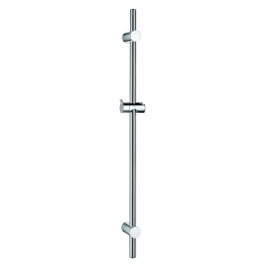 Barre de douche Hansgrohe Unica Reno, chrome, 72 cm. Montage flexible, idéal pour la rénovation.