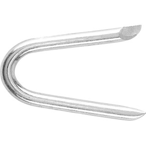 Crampillon galvanisé Ø 2 x 20 mm / 100 pcs