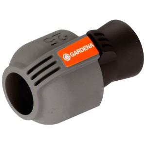 Raccord Gardena 25 mm x 19 mm pour systèmes d'arrosage, vue détaillée.