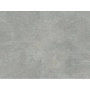Grauer PVC-Bodenbelag in Betonoptik, Meterware, 200 cm breit.