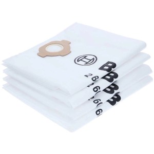Sacs filtrants en non-tissé Bosch pour AdvancedVac 18V-8, lot de 4. Sacs à poussière pour aspirateur.