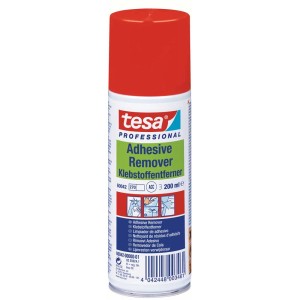 Tesa Klebstoffentferner 200ml Spray zur Entfernung von Kleberückständen.