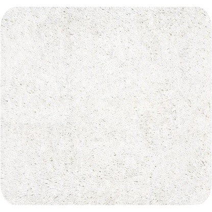 Spirella Tappeto da bagno Highland Bianco 55 x 65 cm