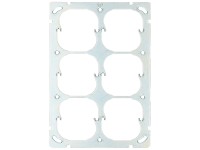 Befestigungsplatte EdizioDue Feller senkrecht Gr. 3