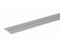 Übergangsprofil selbstklebend Aluminium Silber eloxiert 900 x 38 mm
