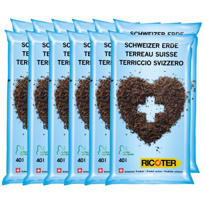 Ricoter Schweizer Erde 12 x 40 l
