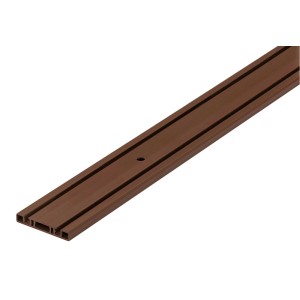 Hettich SlideLine 55 Doppio profilo di scorrimento e guida in plastica Marrone