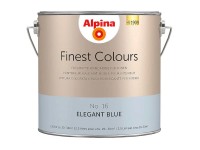 Alpina Finest Colours Wandfarbe Elegant Blue 2,5 l
