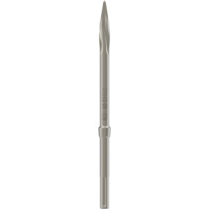 Scalpello a punta Bosch Pro R-Tec Speed SDS-max, argento, 400 mm. Autosaffilante per lavori di demolizione.