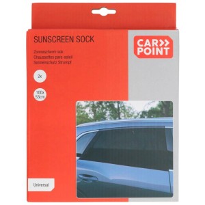 Confezione Carpoint calza parasole, 2 pezzi, 100x53cm, per interni auto