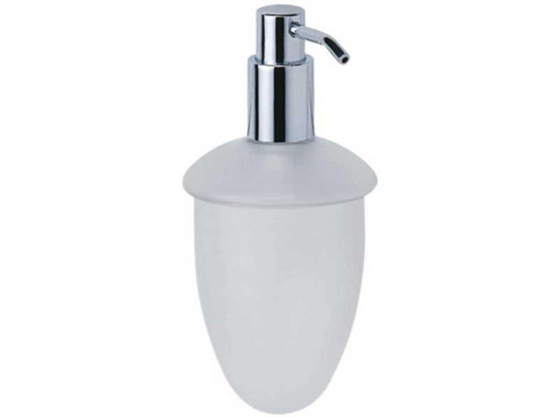 Diaqua® Dispenser di sapone Chic96 vetro Bianco Cromo
