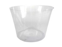 Doublure de pot Lucas Transparent Ø 10 cm / hauteur 7 cm