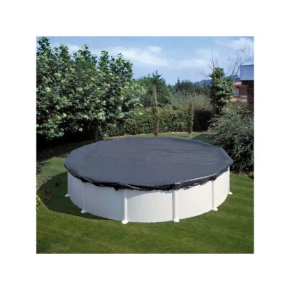 Poolcrew Winterabdeckplane für Stahlwandpool Lolland